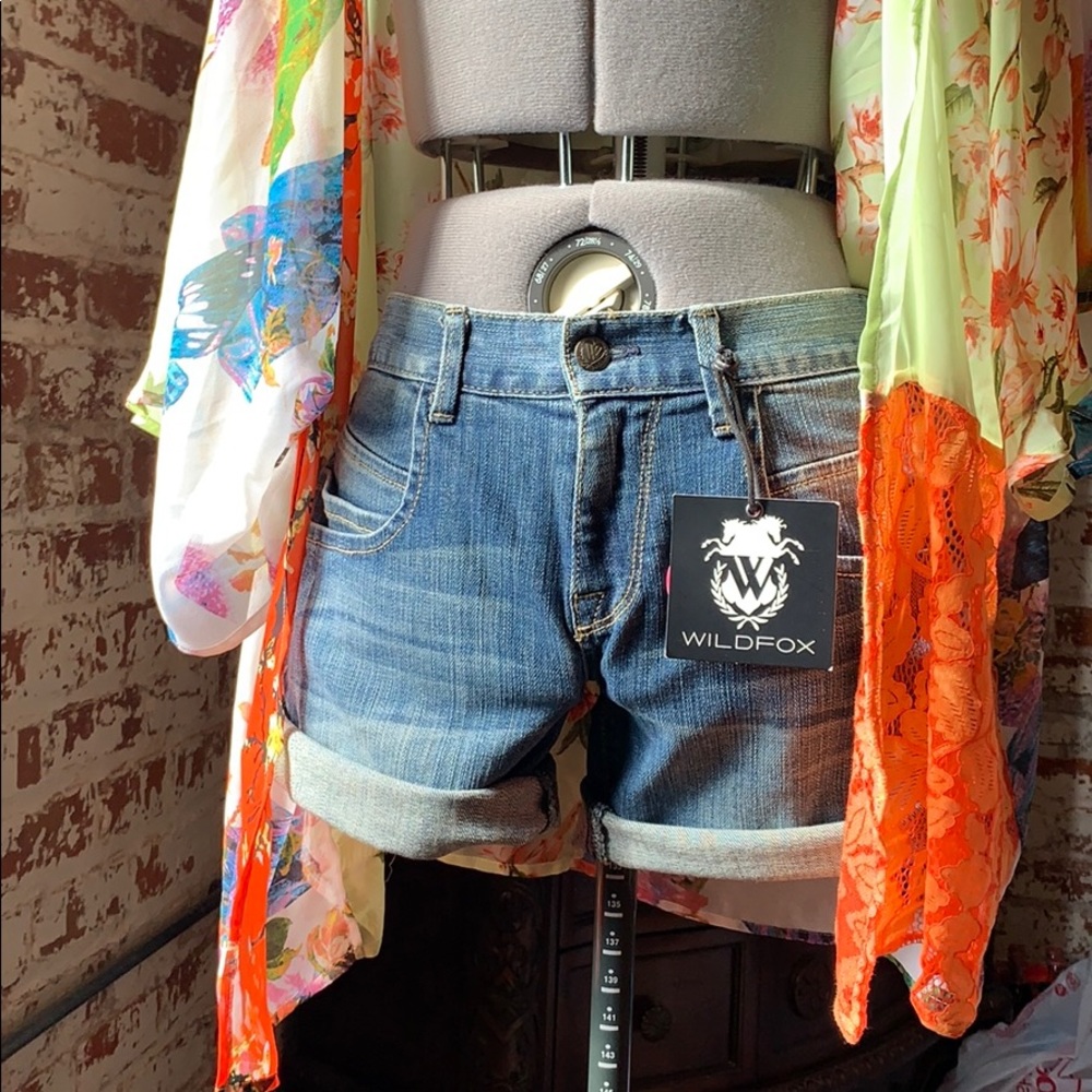 Wildfox Jean Shorts